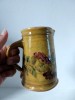 Cana ceramica / halba cu cioc, handmade, 12cm inaltime