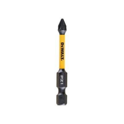 Set 5 biti pentru insurubare de impact, DeWalt Flextorq DT7390T-QZ, profil Pozidriv, PZ1, 57 mm foto