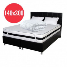 Set Avantaj Saltea Memory Foam cu arcuri Azalee 140x200x25 plus 2 perne plus Husa hipoalergenica plus Pilota iarna 180x200