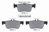 TEXTAR 2242901 Q+ set placute frana,frana disc