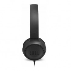 Casti audio JBL TUNE500, Pure Bass Sound, negru foto