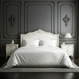 Lenjerie pat percalle 100% bumbac - doua persoane horeca line