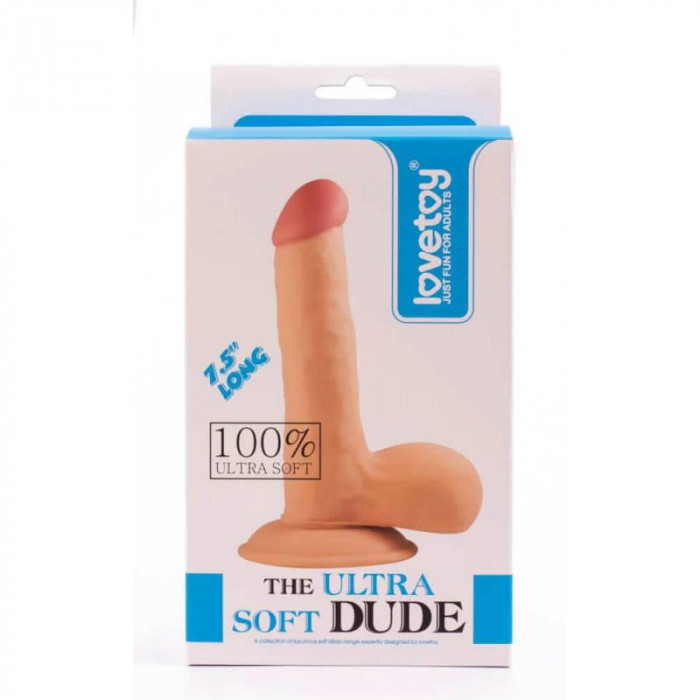 Dildo The Ultra Soft Dude, 19.5 cm