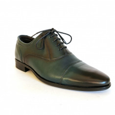 Pantofi barbati,Francesco Ricotti,Cod FR100347, culoare verde,marime 38