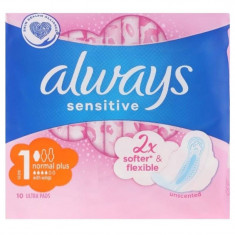 Absorbante ALWAYS Sensitive Ultra Normal 10 bucati foto