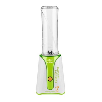 Blender pentru smoothie Gallet, 350 W, 600 ml, BPA free, Alb/Verde foto