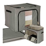 Organizator de dulap sau sertar cu rama, alb- negru, 100L
