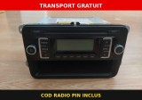 Radio VW RCD210 MP3 1K0 035 156 B Panasonic Golf 5 6 Polo Fabia Original