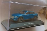 Macheta Audi e-tron Sportback 2020 electric albastru - iScale 1/43, 1:43