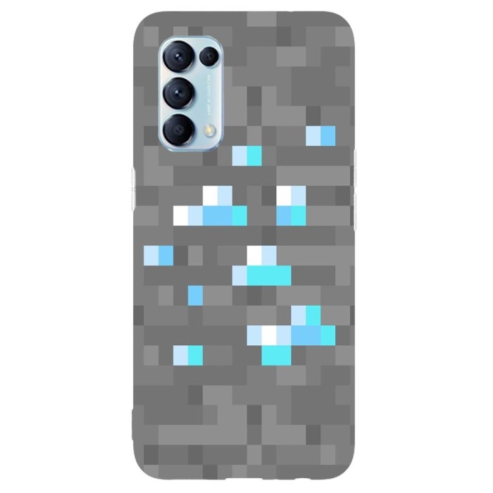 Husa compatibila cu Oppo Find X3 Lite model Diamond Block, Silicon, TPU, Viceversa