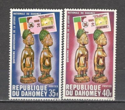 Dahomey.1971 4 ani Loteria Nationala MD.72 foto