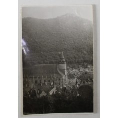BISERICA NEAGRA , BRASOV SI VEDERE SPRE TAMPA , FOTOGRAFIE , ANII &#039;60