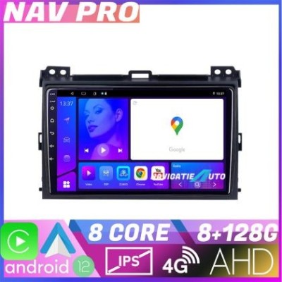 Navigatie Toyota Prado 2007 KIT 456 EDOTEC-LITE Android Ecran 720P Octa Core 8 128 Carplay v1 CarStore Technology foto