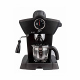 Espressor cafea Zilan, 800 W, 240 ml, indicator temperatura, Negru