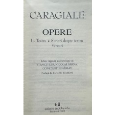 Caragiale, Opere