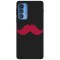 Husa compatibila cu Motorola Edge 20 Lite model Red Mustache, Silicon, TPU, Viceversa