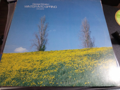 Vinil &amp;quot;Japan Press&amp;quot; PROMO George Winston &amp;lrm;&amp;ndash; Winter Into Spring (VG+) foto