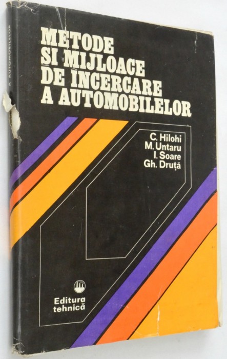Metode si mijloace de incercare a automobilelor