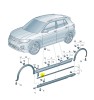 Bandou aripa, ornament fata VW T-CROSS, 01.2019-, partea stanga, original, grunduit; aripa fata, inferior,