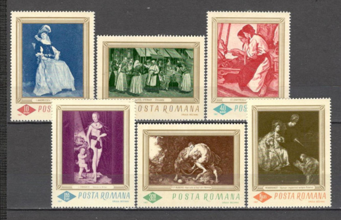 Romania.1967 Pictura din Galeria Nationala ZR.264