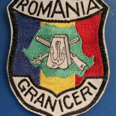 Ecuson militar patch GRANICER GRANICERI armata romana