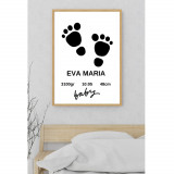 Poster personalizat - Bebelus Tablou personalizat Newborn