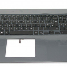 Carcasa superioara cu tastatura palmrest Laptop, Dell, Gaming G3 17 3779, P35E, D6NDW, D56JV, 6XX1G, M6JTP, cu iluminare, layout UK