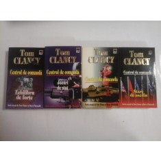 CENTRUL DE COMANDA ,JOCURI DE STAT, STARE DE ASEDIU, ECHILIBRU DE FORTE ( 4 volume) - Tom CLANCY