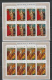 Burundi 1970 - Paste M/S 7v MNH