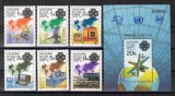 Ungaria 1983 - Anul Mondial al Comunicațiilor, Serie + Colita, MNH, Nestampilat
