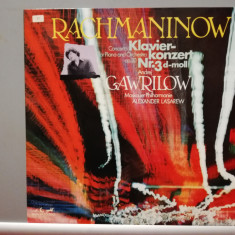 Rachmaninov – Piano Concerto no 3 (1981/Ariola/Holland) - Vinil/Vinyl/NM+