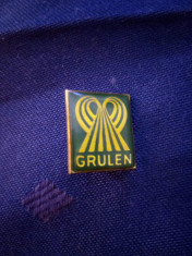 Insigna combinatul Grulen - Campulung foto