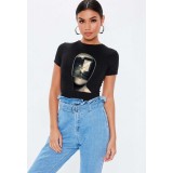 Tricou dama negru, Dali, Globul - S