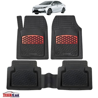 Toyota Corolla XII Covorase Auto Tip Tavita Compatibile (2019+) Red foto