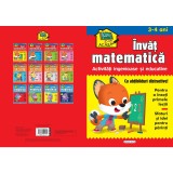 Scoala acasa - Invat matematica 3-4 ani