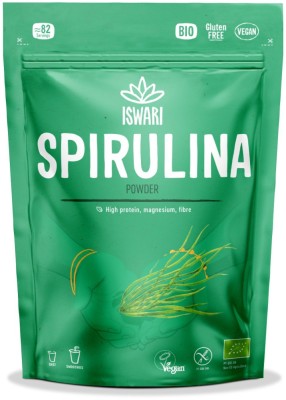 Spirulina BIO sub forma de pulbere, gramaj mare Iswari foto