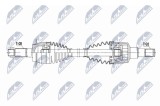 Planetara Suzuki Swift 1.6 2006-; partea stanga, cutie viteze manuala; 44101-62J02; NTY, aftermarket