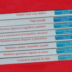 Enciclopedia medicala a familiei Larousse 8 volume - 6 sigilate, 5 au defecte