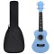 Gossi set ukulele soprano pentru copii, cu husa, bleu, 21&quot;