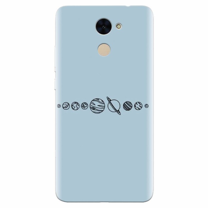 Husa silicon pentru Huawei Nova Lite Plus, Planets