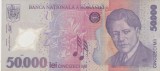 Romania 50000 lei 2001 - George Enescu, seria 017C0576698