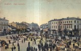 Ploesti. Piata legumelor (circulata 1912)