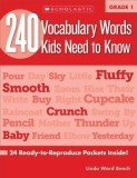 240 Vocabulary Words Kids Need to Know, Grade 1: 24 Ready-To-Reproduce Packets That Make Vocabulary Building Fun &amp; Effective