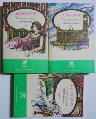 Comedia moderna (3 volume) - John Galsworthy foto