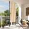 vidaXL Jaluzea rulou de exterior portocaliu/alb 100x270 cm textil/oțel 368768