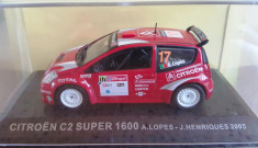 Macheta Citroen C2 super 1600,Raliul Portugaliei 2005, 1:43 foto