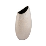 Vaza decorativa din ceramica, Bej, 15x30 cm, ATU-080962, Oem