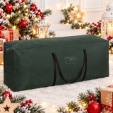 Husa depozitare brad artificial 125x50x40 cm, poliester, verde