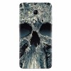 Husa silicon pentru Samsung Grand Prime, Abstract Skull Artwork Illustration