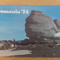 M3 C31 - 1974 - Calendare de buzunar - reclama turism